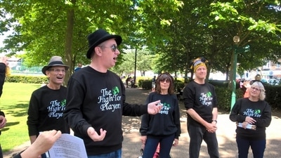 Shakespeare Sonnets In The Park, High Tor Players 2016, picture 16