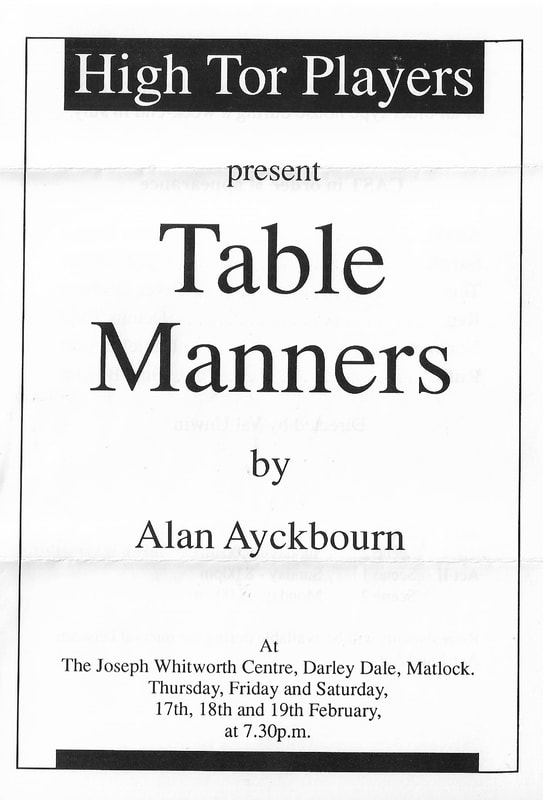 Table Manners, High Tor Players 1993, picture 6