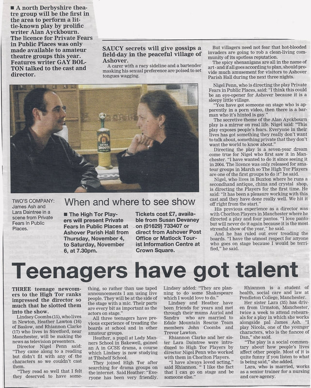 Public Fears In Private Places, High Tor Players 2010, picture 2