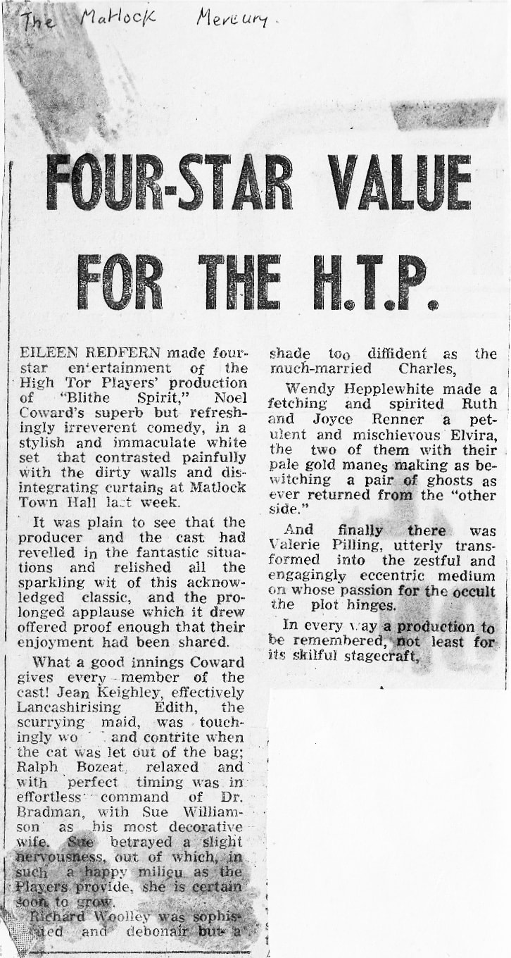Blithe Spirit, High Tor Players 1970, picture 1