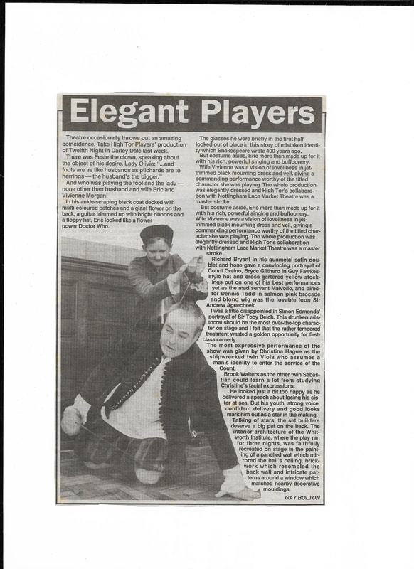 Twelfth Night, High Tor Players 2000, picture 3