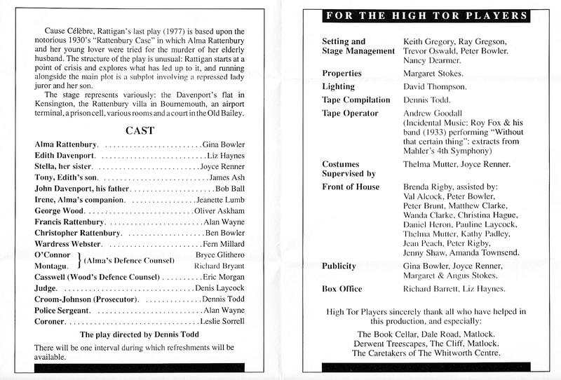Cause Celebre, High Tor Players 1994, picture 1