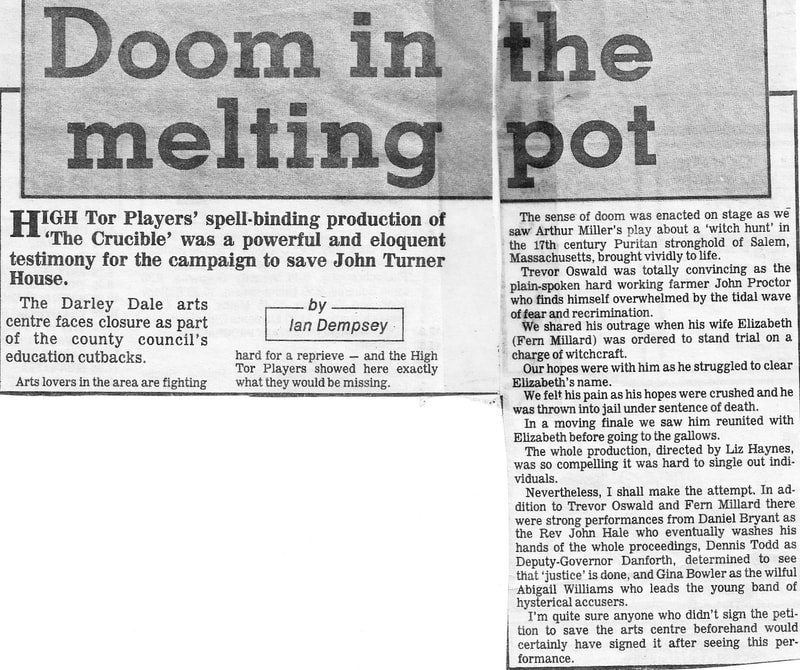 The Crucible, High Tor Players 1991, picture 1