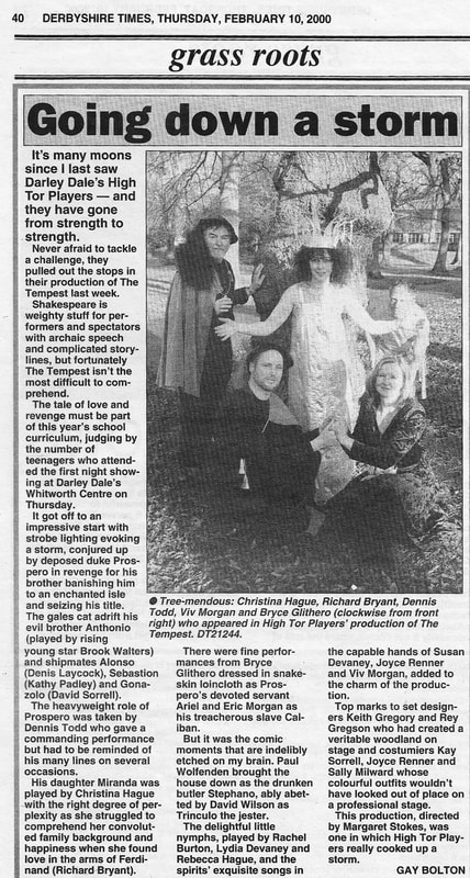 The Tempest, High Tor Players 2000, picture 2