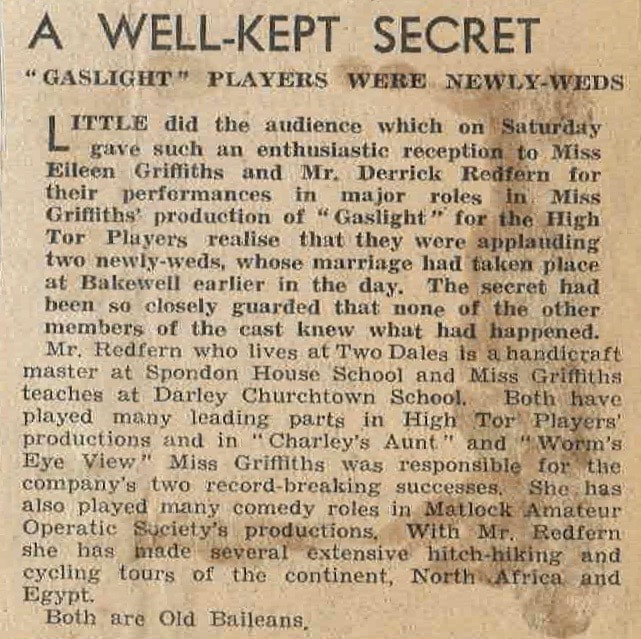 Gaslight, High Tor Players 1953, picture 1