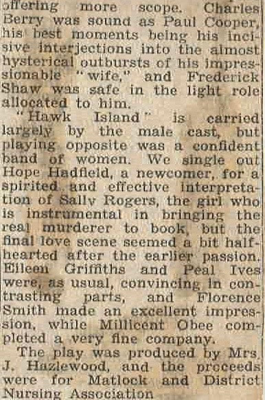Hawk Island, High Tor Players 1946, picture 7