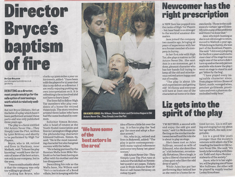 Old Actors Never Die, High Tor Players 2012, picture 3
