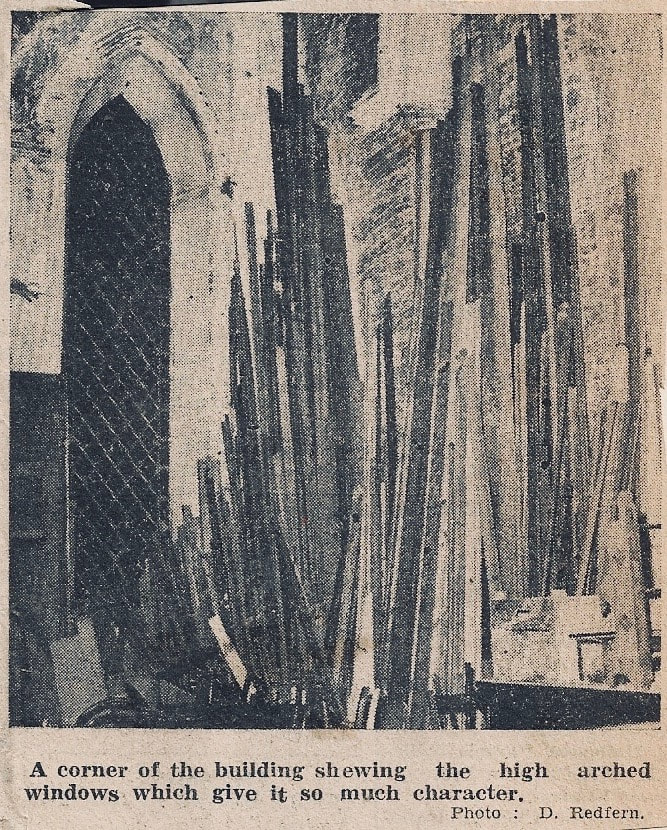 Archive scan from the 1953 theatre campaign
