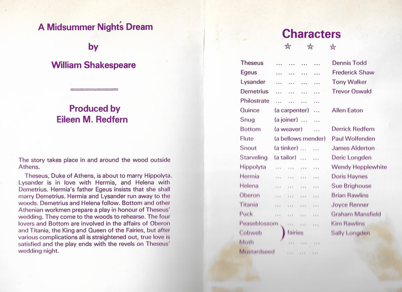 A Midsummer Night's Dream, High Tor Players 1974, picture 11