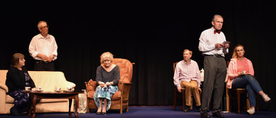 Absent Friends, High Tor Players 2018, picture 33