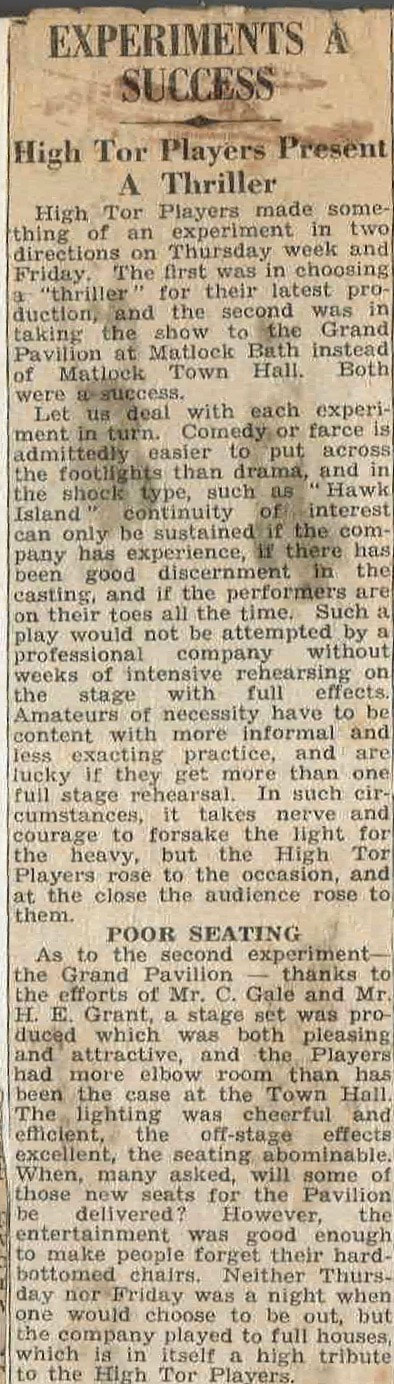 Hawk Island, High Tor Players 1946, picture 4