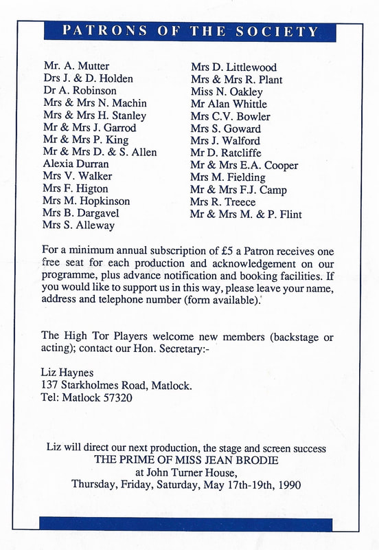 Local Affairs, High Tor Players 1990, picture 5