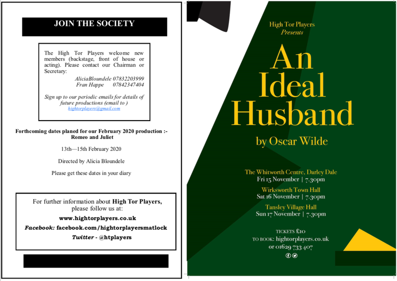 An Ideal Husband, High Tor Players 2019, picture 53