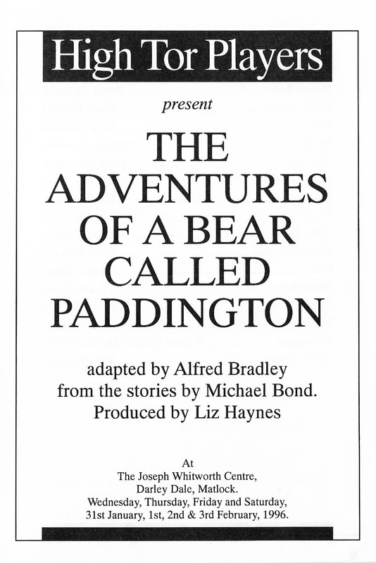 Paddington Bear, High Tor Players 1996, picture 3